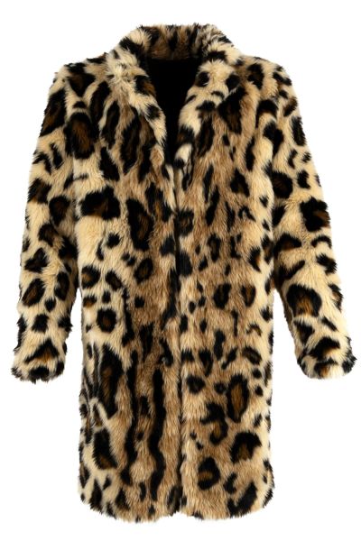 Pimp Party fur coat Leopard men
