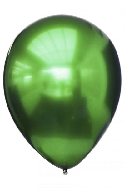 Groene titanium chrome ballonnen