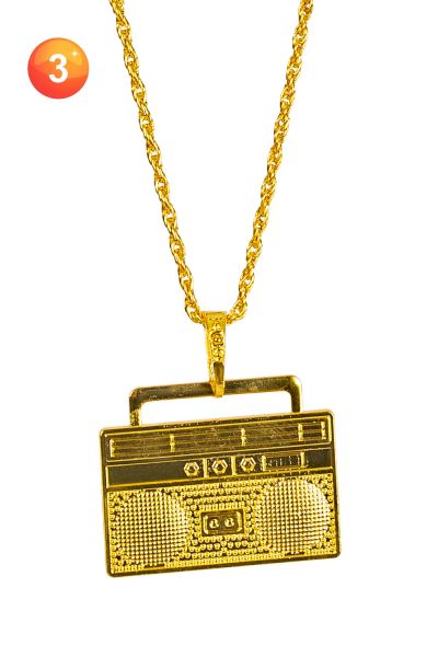 Ghettoblaster ketting beatbox radio