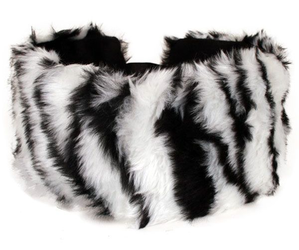 Hoofd- haarband zebra