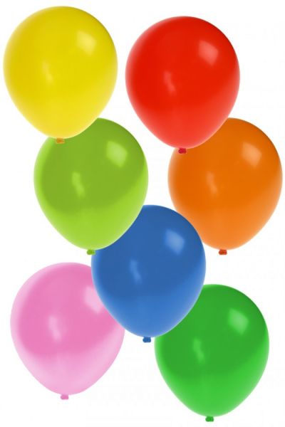 Ballonnen 50 stuks assortie kleuren nr 10