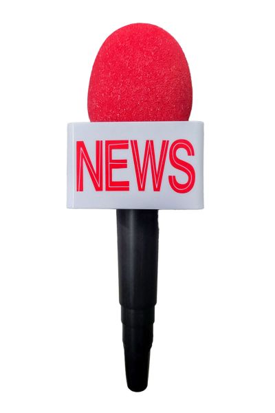 News Reporter Microfoon