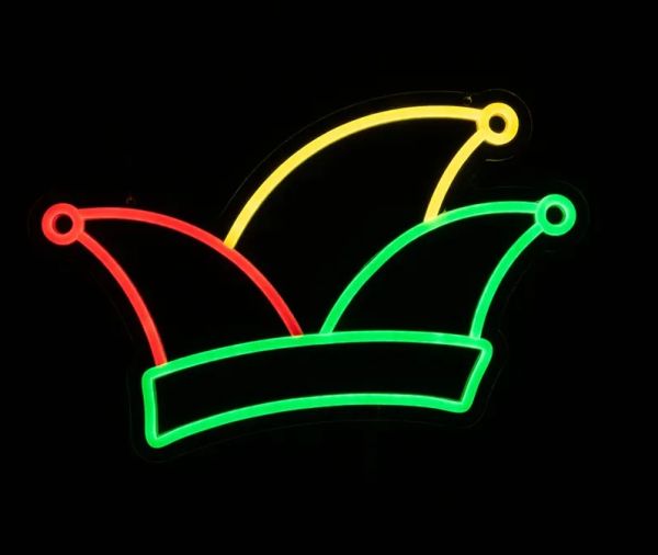 LED neon verlichting Prinsenmuts