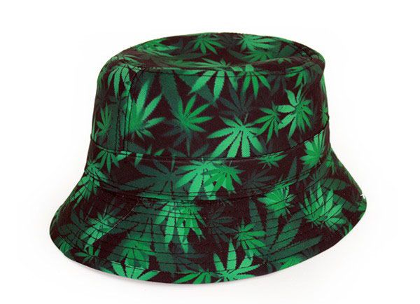 Vissershoed Cannabis Groene Hennep Gras Marihuana vrijgezellenfeest Cap