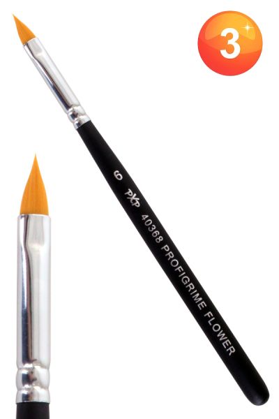 PXP penseel bloem synthetisch profigrime maat 6