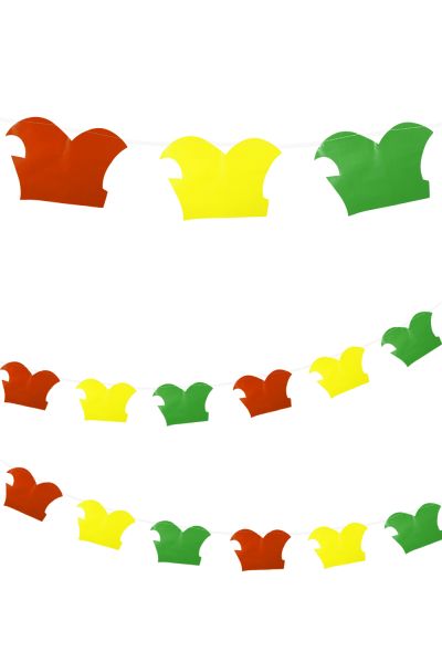 Vlaggenlijn muts rood geel groen