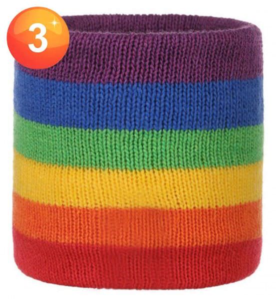 Polsbandjes regenboog kleuren